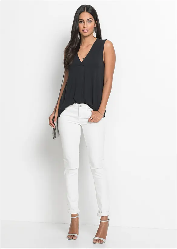 Top doux en jersey viscose, bonprix