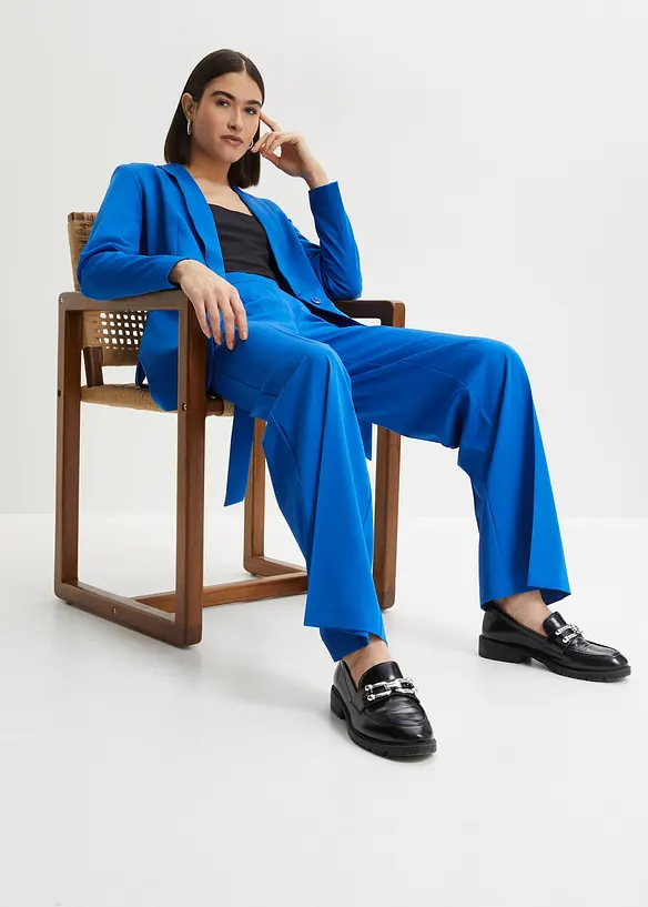 Blazer avec ceinture &agrave; nouer, bonprix