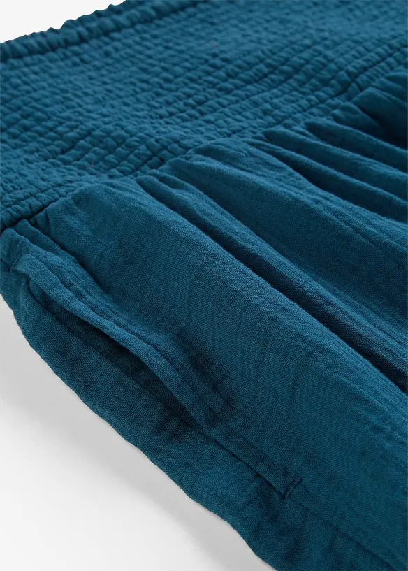 Pantalon palazzo en gaze de coton, bonprix