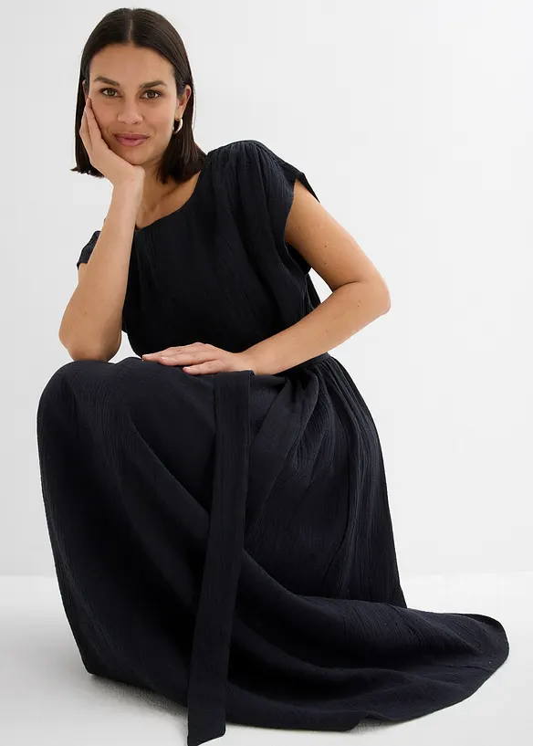 Robe midi 100% coton, bonprix