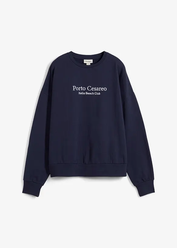 Sweat oversize avec broderie, bonprix