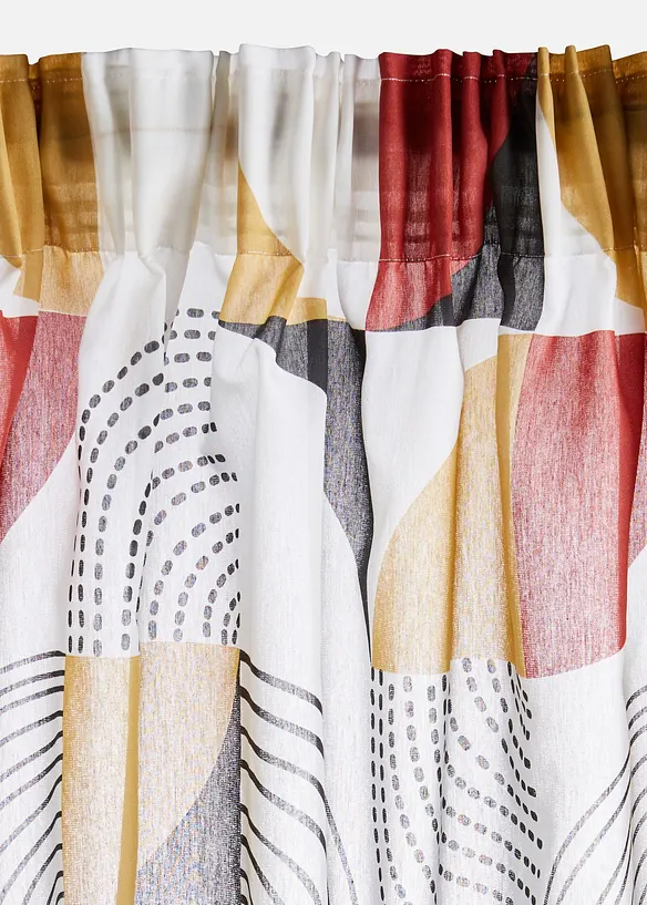 Voilage en polyester recycl&eacute; (1 pce), bonprix