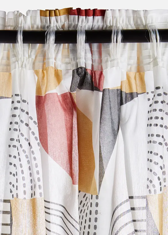 Voilage en polyester recycl&eacute; (1 pce), bonprix