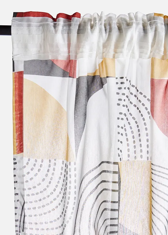 Voilage en polyester recycl&eacute; (1 pce), bonprix