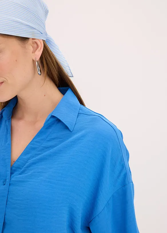 Chemisier en cr&ecirc;pe l&eacute;ger, bonprix