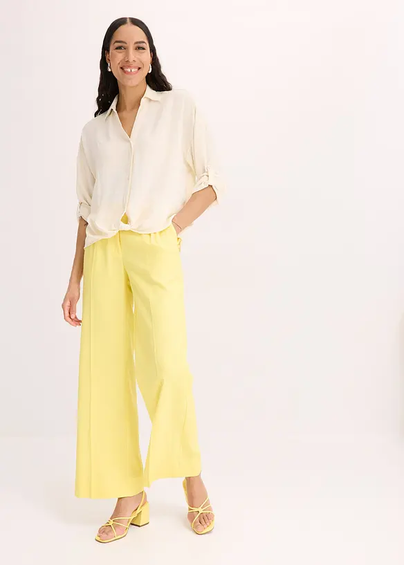 Chemisier en cr&ecirc;pe l&eacute;ger, bonprix