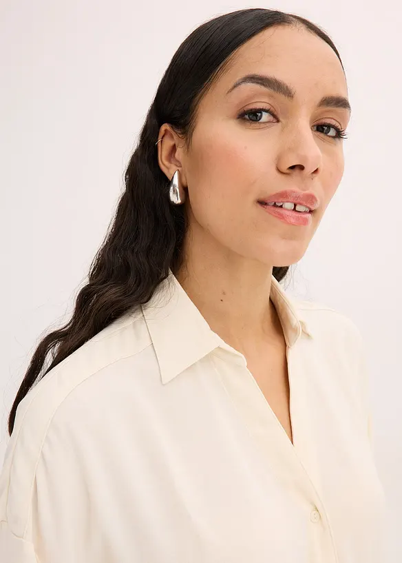 Chemisier en cr&ecirc;pe l&eacute;ger, bonprix