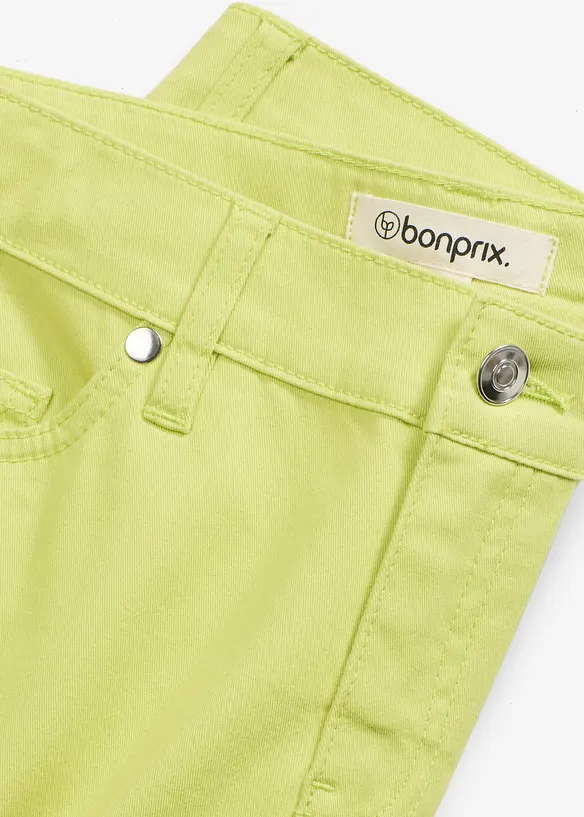 Pantalon corsaire &agrave; taille &eacute;lastiqu&eacute;e, bonprix