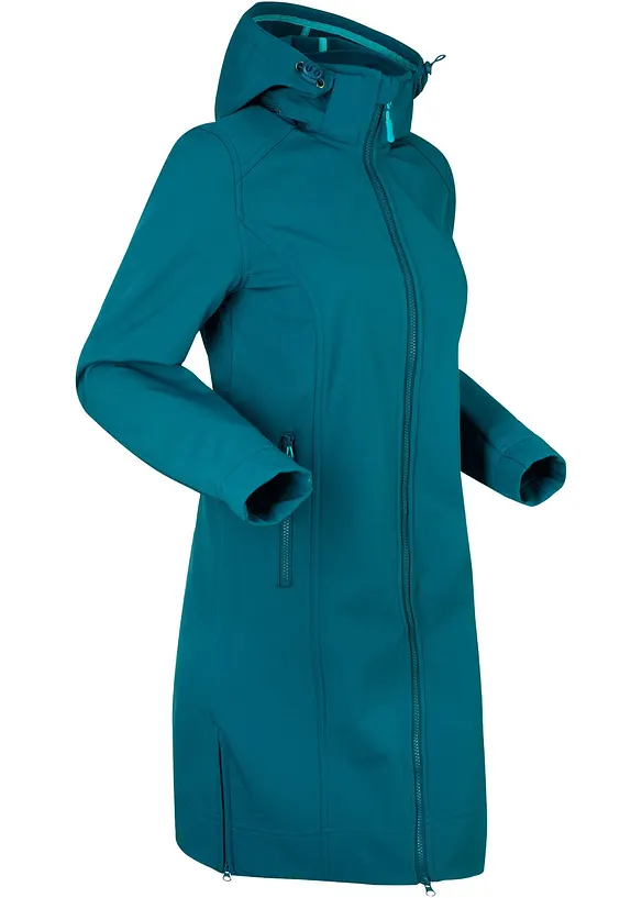 Manteau softshell d&eacute;perlant, bonprix