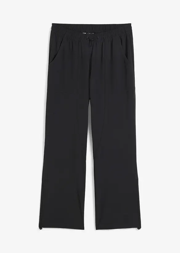 Pantalon fonctionnel &agrave; fronces, s&eacute;chage rapide, bonprix