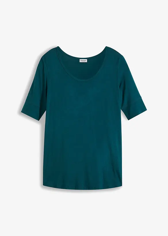 T-shirt doux en viscose extensible, bonprix