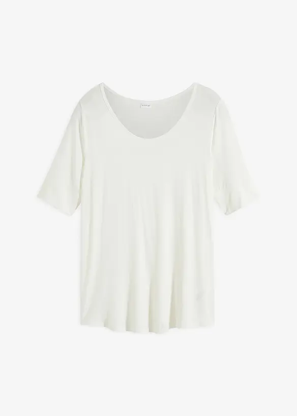 T-shirt doux en viscose extensible, bonprix