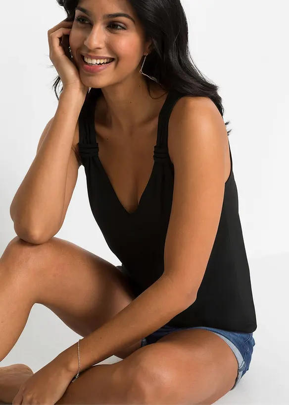 Top en jersey 100% viscose, bonprix