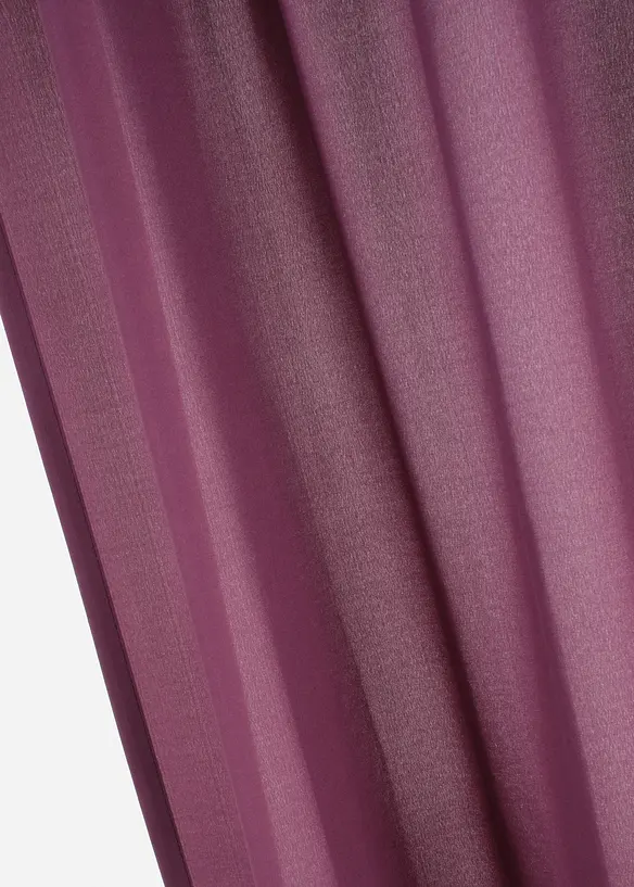 Lot de 2 rideaux en microfibre, bonprix