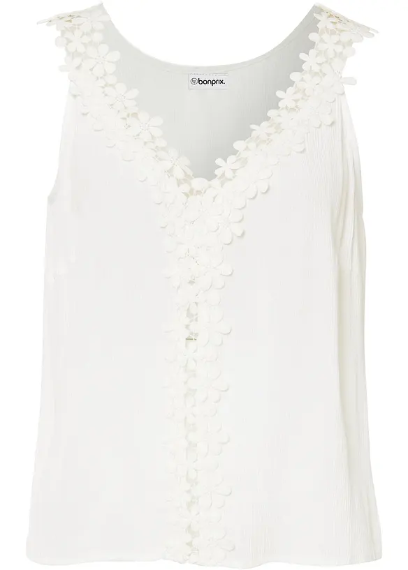 Top fluide en cr&eacute;pon textur&eacute;, bonprix