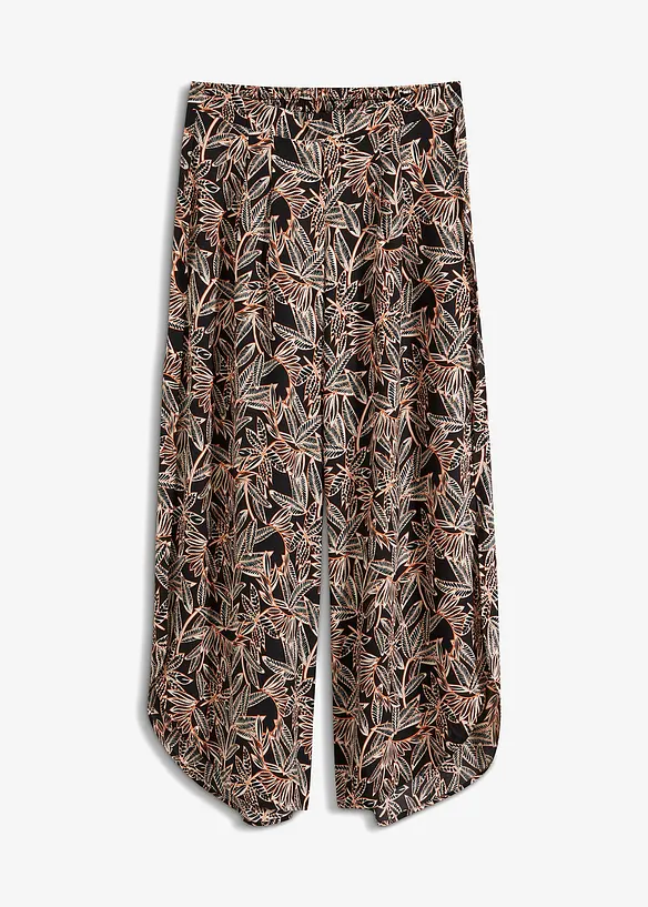 Pantalon palazzo fendu en bas, bonprix