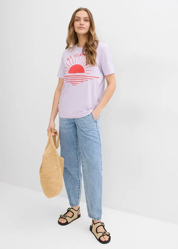 T-shirt de grossesse et d&rsquo;allaitement en coton, bonprix