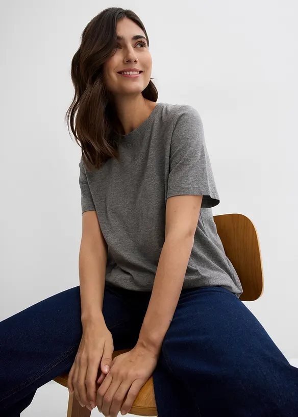 T-shirt de grossesse avec fonction d&rsquo;allaitement discr&egrave;te, bonprix