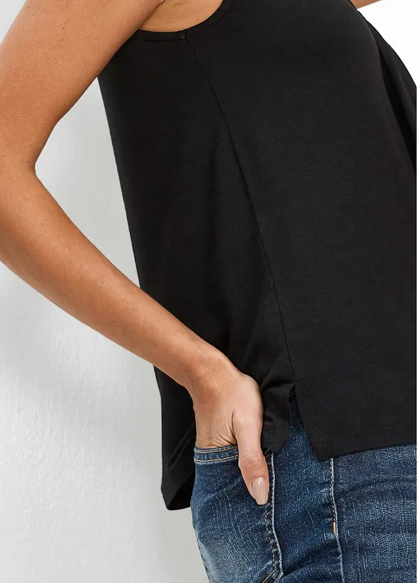 Top &agrave; col lavalli&egrave;re, bonprix