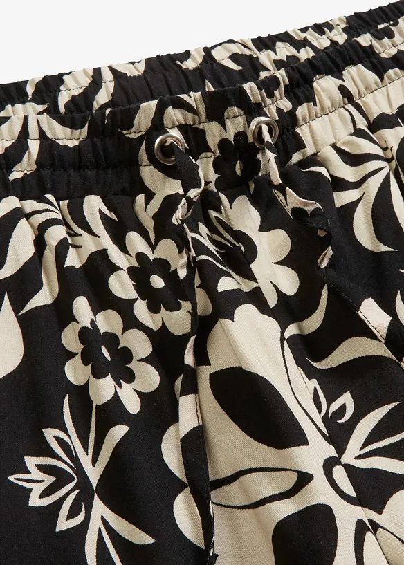 Pantalon large en viscose fluide, bonprix