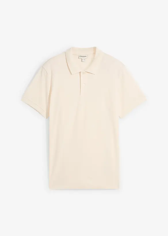 Polo en maille piqu&eacute;e 100% coton, bonprix