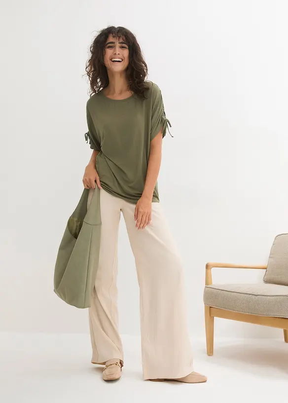 T-shirt en viscose fluide, bonprix