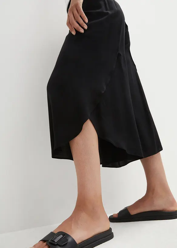 Jupe-culotte longueur mollet en viscose, bonprix