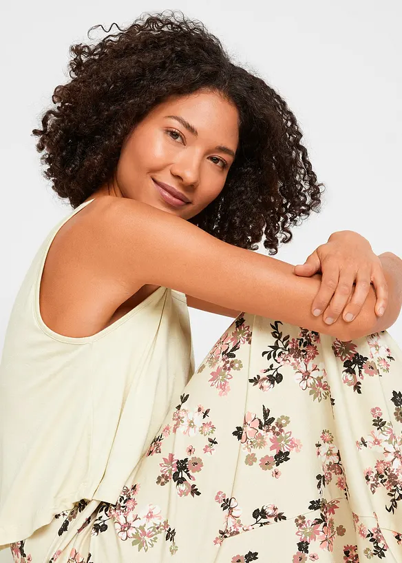 Robe longue en jersey viscose, bonprix