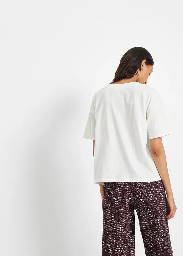 T-shirt oversize 100% coton, bonprix