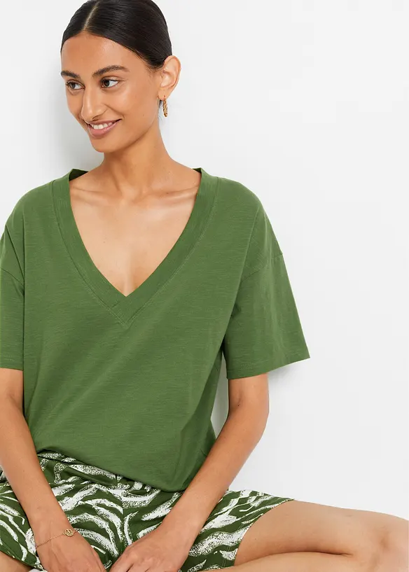 T-shirt oversize 100% coton, bonprix