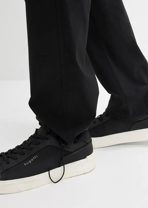 Pantalon droit tr&egrave;s extensible &agrave; poches cargo zipp&eacute;es, regular, bonprix