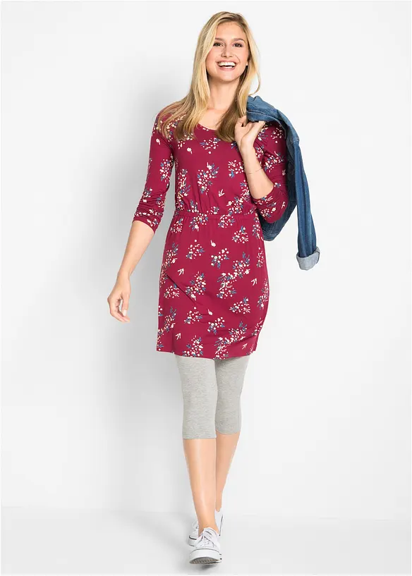 Lot de 2 leggings corsaire, bonprix