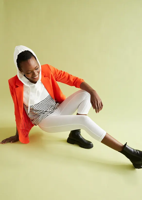 Lot de 2 leggings corsaire, bonprix