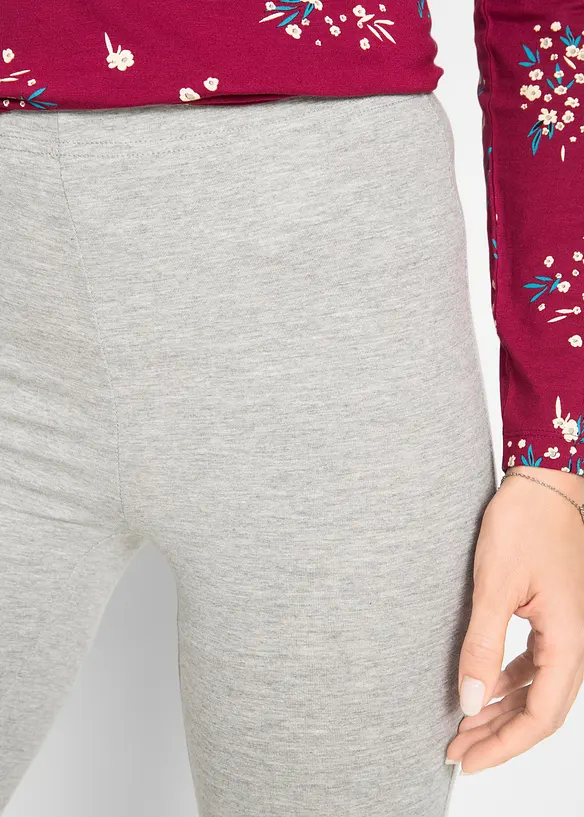 Lot de 2 leggings corsaire, bonprix