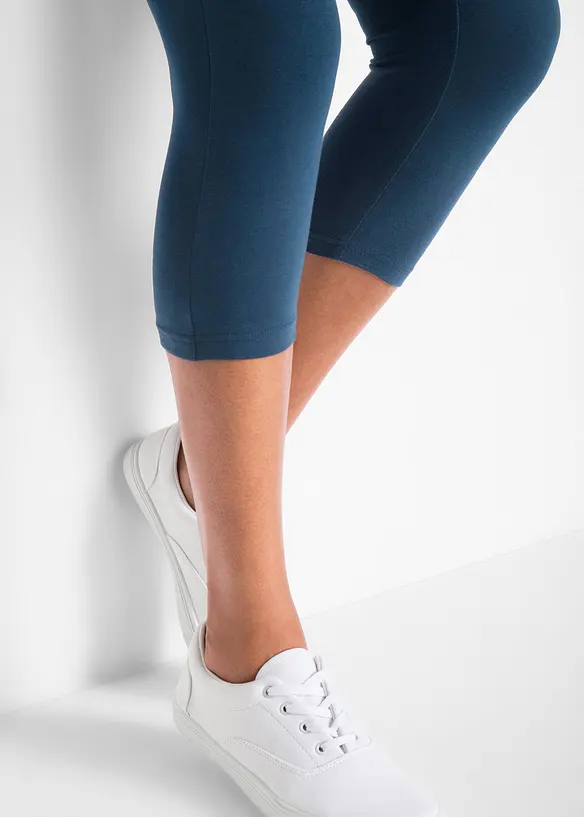 Lot de 2 leggings corsaire &eacute;troits, bonprix