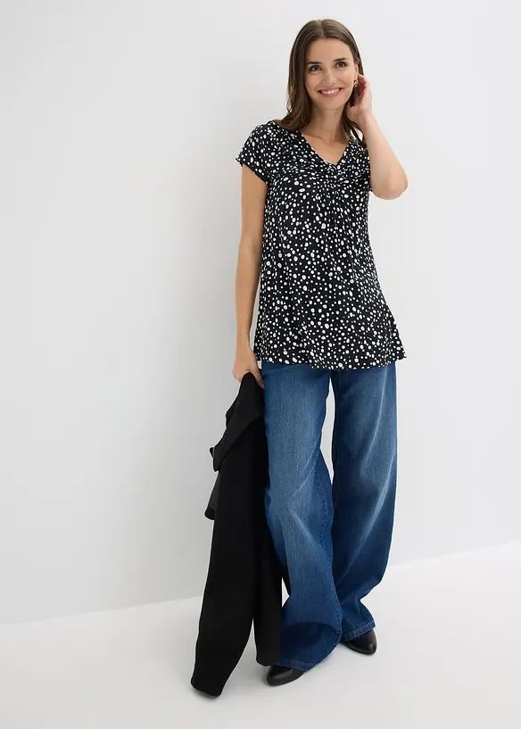 T-shirt en viscose extensible, bonprix