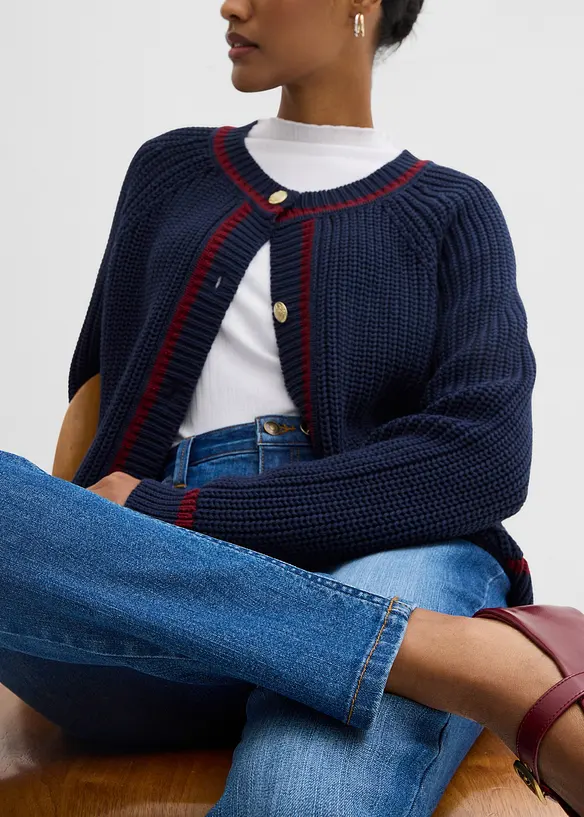 Jean skinny taille mi-haute, extensible, bonprix