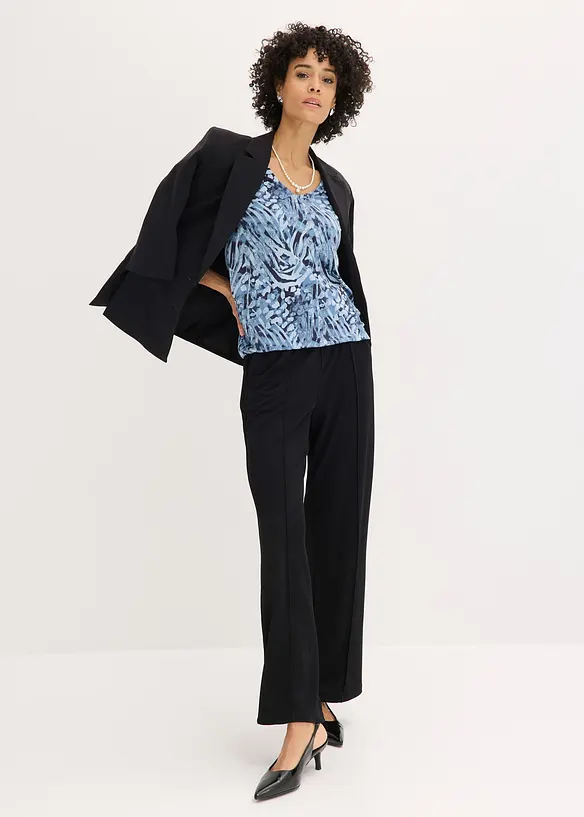 T-shirt &agrave; base &eacute;lastiqu&eacute;e, bonprix