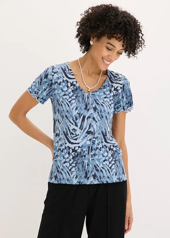 T-shirt &agrave; base &eacute;lastiqu&eacute;e, bonprix