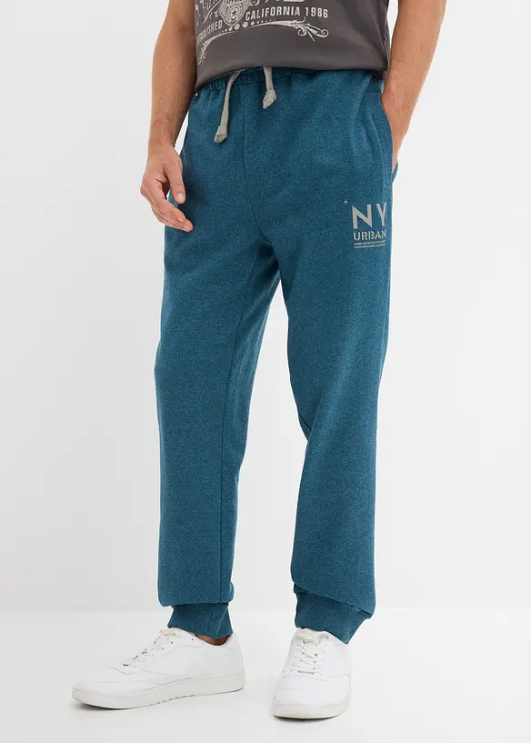 Pantalon de jogging &agrave; d&eacute;tails contrastants, bonprix