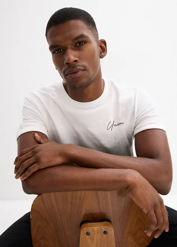 T-shirt 100% coton, slim, bonprix