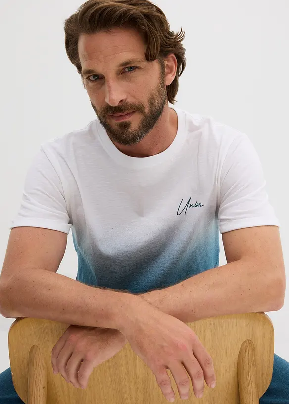 T-shirt 100% coton, slim, bonprix