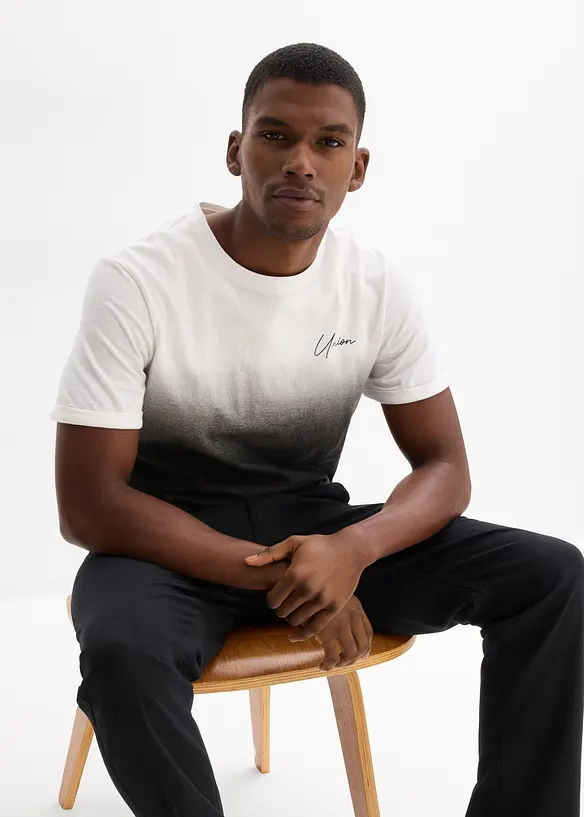 T-shirt 100% coton, slim, bonprix