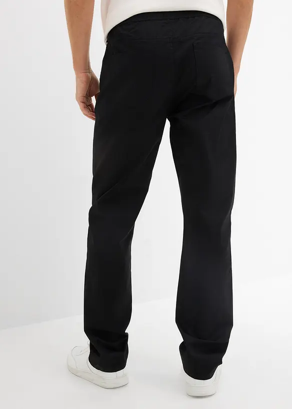 Pantalon jogger droit et extensible, regular, bonprix