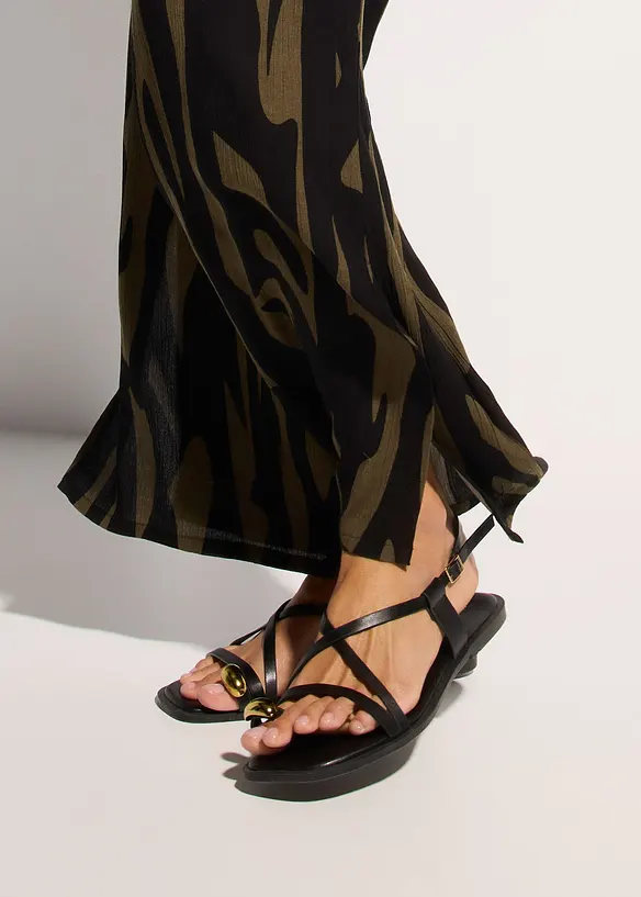 Pantalon de plage en viscose fluide, bonprix