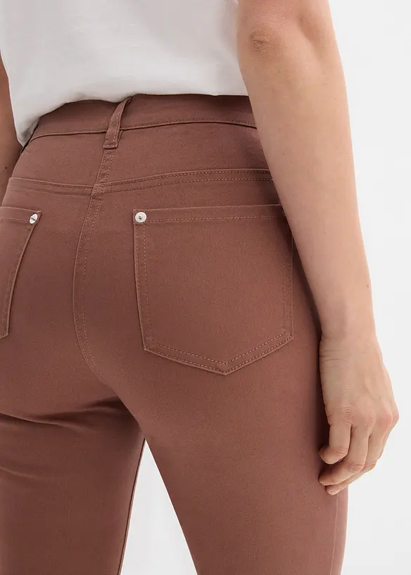 Pantalon 7/8 taille haute, bonprix