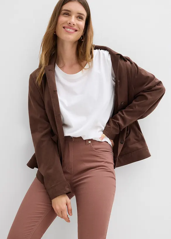 Pantalon 7/8 taille haute, bonprix