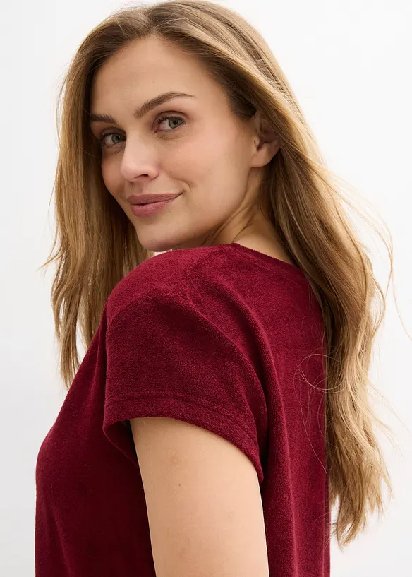 Robe en jersey &eacute;ponge, bonprix