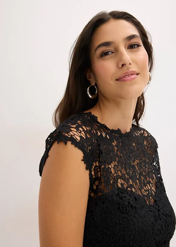 Top en dentelle, bonprix