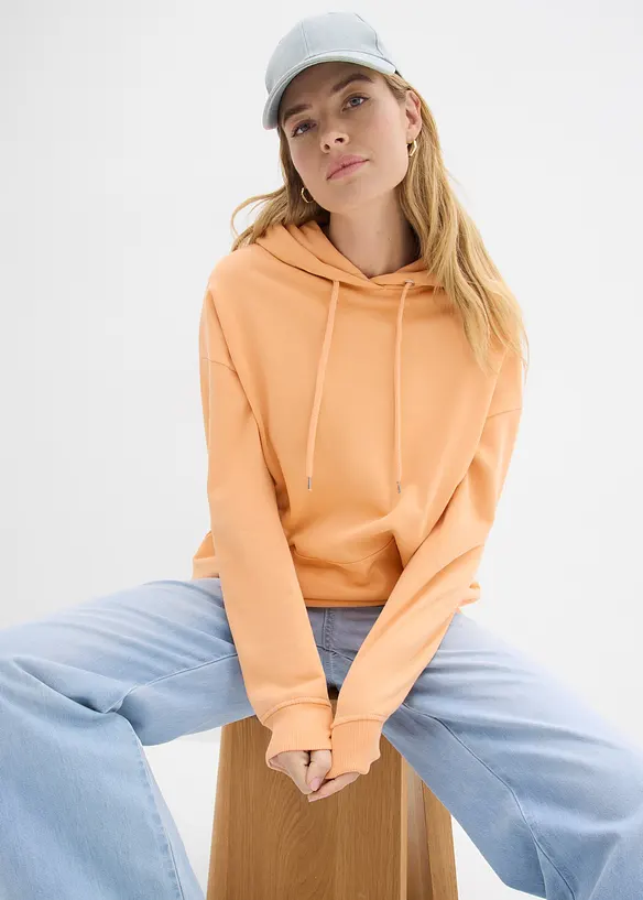 Sweat &agrave; capuche oversize, bonprix